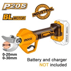 Ψαλίδι Κλαδέματος Μπαταρίας 20V Li-Ion SOLO iNGCO